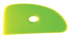 PLASTSKINNE GRØNN MEDIUM  10, 7x5CM