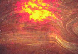 YOUGHIOGHENY HS MØRK BRUN MØRK RAV 62X90CM