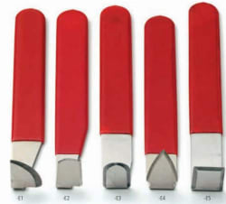 AVDREININGSJERN SETT 5 STK