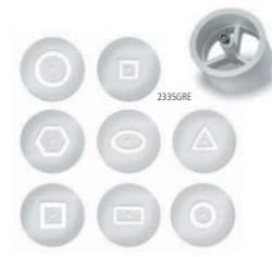 SJABLONGER HULE 9 DELER