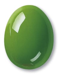 BLAD GRØNN BLANK GLASUR 1KG 1020-1100C