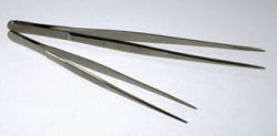 PINSETT SPISS 150 MM STÅL