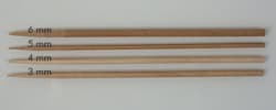 PENSELSKAFT Ø=6MM EKSTRA STERK