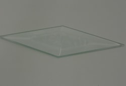FASETT ISROSE ROMBE 5,08 x 10,16 cm