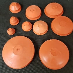 RUBBER STOPPER 25MM 1