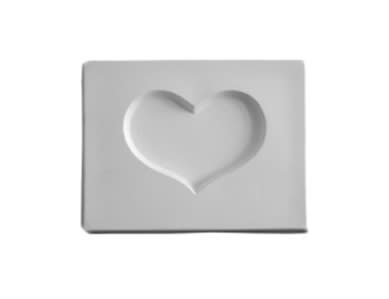 STØPEFORM HJERTE STR. 6,5 x 4x 0,5CM