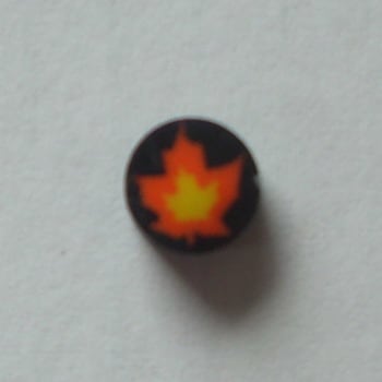 MILLEFIORE COE90 LØNNEBLAD ORANSJE 7102