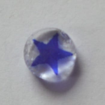 MILLEFIORE COE90 STJERNE  BLÅ 12101