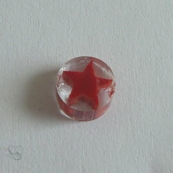 MILLEFIORE COE90 STJERNE  RØD 12103