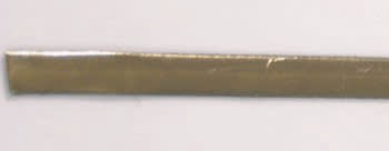 BLYPROFIL MESSING 6 MM/10 M SELVKLEBENDE RUND HALV