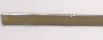 BLYPROFIL MESSING 6 MM/50 M SELVKLEBENDE RUND HALV