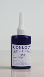 UV-LIM CONLOC 665 BLÅ 100G