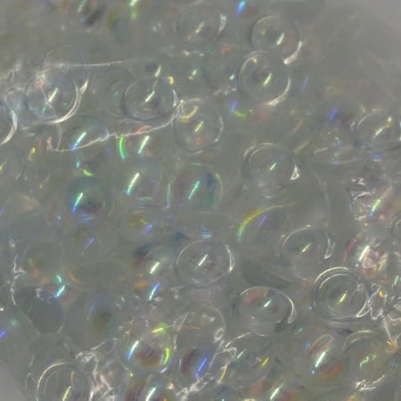 GLASS JUVEL 10 MM KLAR IRID