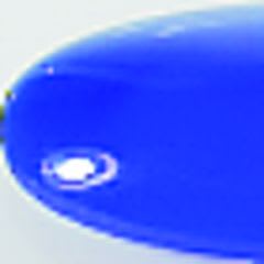 GLASS JUVEL OVAL FASETTERT 30/22 KOBOLT BLÅ