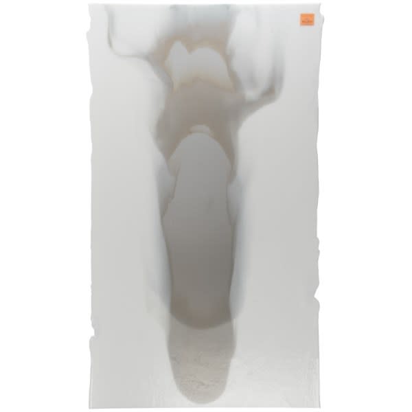 CASCADE HVIT LYS SØLVGRÅ DBLR. F 89X51CM