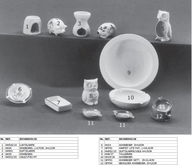ASKEBEGER SETT STABLEVENNLIGE, Ø=10,4CM