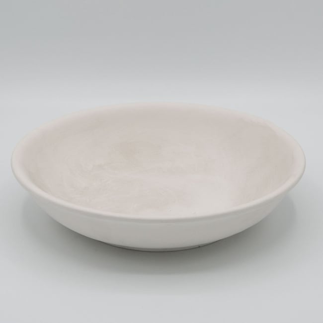 FLAT SKÅL MED 2CM FANE. Ø=28CM