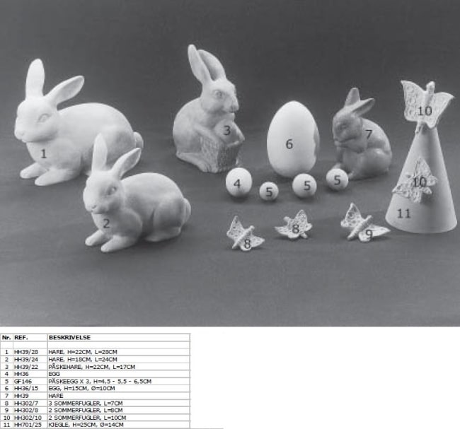 2 SOMMERFUGLER, L=10CM