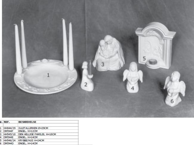 DEN HELLIGE FAMILIE, H=18CM