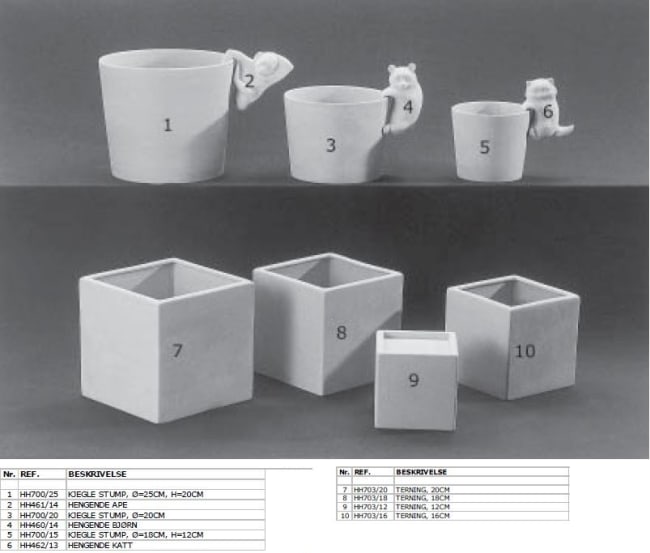 POTTESKJULER TERNING, 12CM