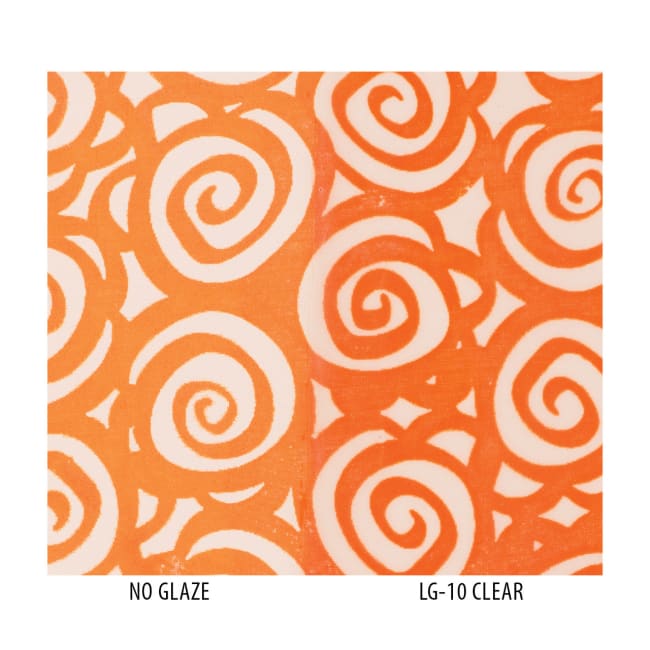 BRIGHT ORANGE MATT BLEKK  8OZ U.GL.TEMP 950-1250