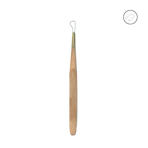 MODELLPINNE MED SLYNGE    130MM RUND TRÅD (P154)