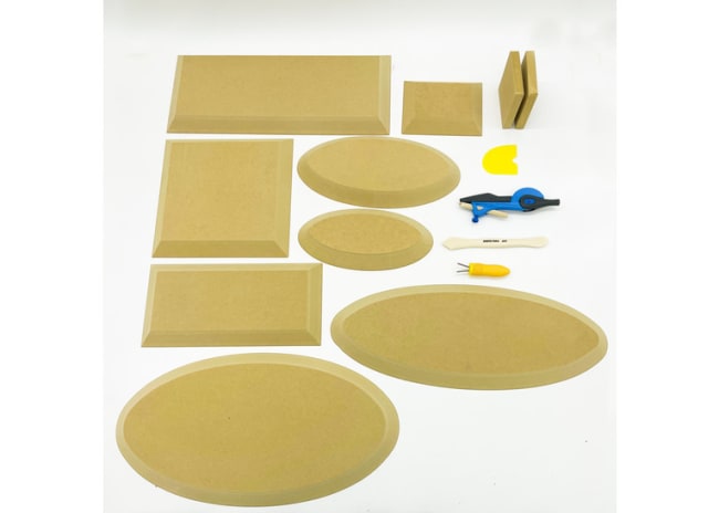 PRESSFORMER ASSORTERT 15 STK  I TRE