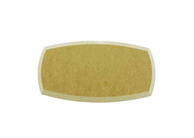 SPHERISK REKTANGEL PRESSFORM 200X380MM  I TRE