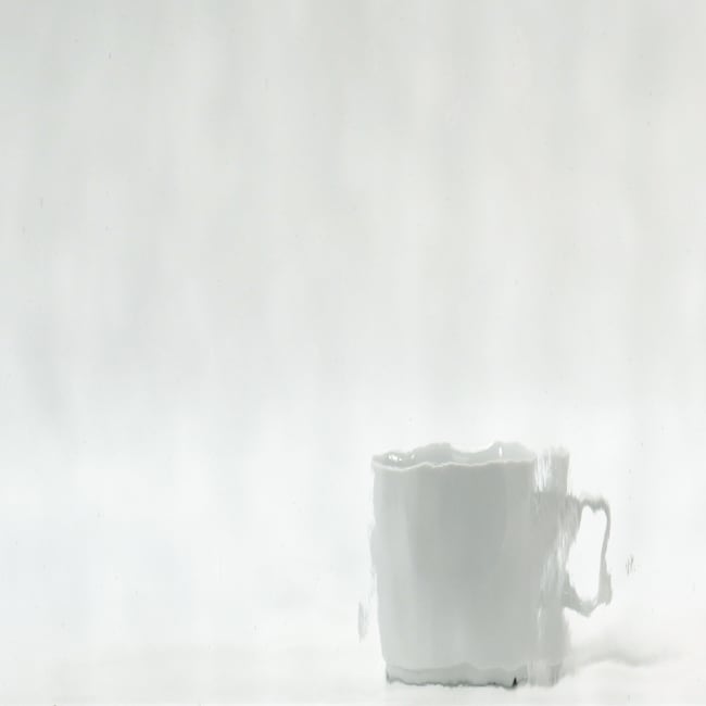 BLEK GRÅ WATERGLASS       122X56CM