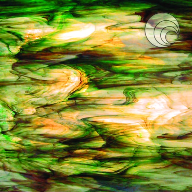 KLAR GRØNNBRUN PEARL OPAL 122x61CM