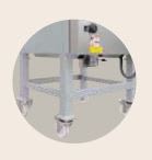 STATIV MED HJUL NABER FRONT N SERIEN