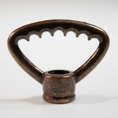 RINGNIPPEL TAGGET BRUN Ø=42MM M 10X1