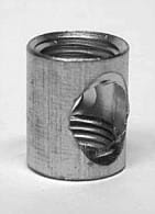 RØRMUFFE MED HULL 12x15MM M 10x1