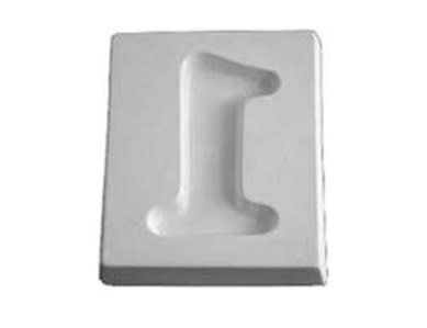 STØPEFORM SIFFER 1 STR. 9,3 x 7,3 x 1CM