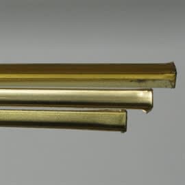 U-PROFIL MESSING 3X3 MM