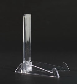 TALLERKENHOLDER H=12CM PLEKISGLASS ANTALL PR ESKE:
