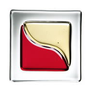 APPLIKAS KVADRAT 60 x 60 MM DESIGN 4 RAV RØD