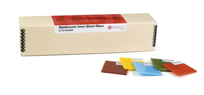 PRØVESETT DEKKENDE 3 MM FUSING GLASS