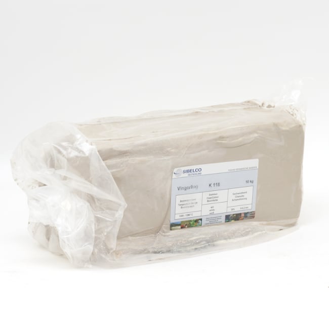 HVIT LEIRE 1000-1280 10KG 20% CHAMOTTE 0.2mm