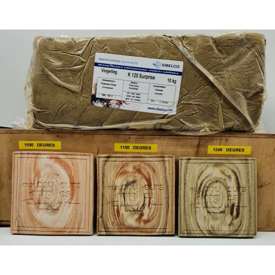 MARMORERINGS LEIRE 10KG 25% CHAMOTTE 0.5mm