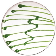 BLADGRØNN OVERGLASUR PENN