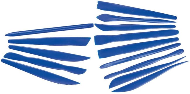 MODELLPINNE SETT I PLAST  14 STK