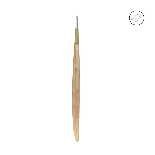 MODELLPINNE MED SLYNGE    130MM RUND TRÅD (P151)