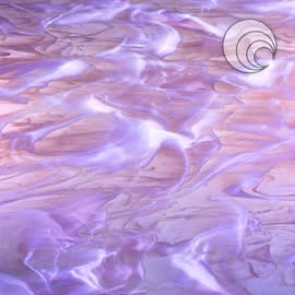 BLEK PURPUR/HVIT WHISPY   122x61CM