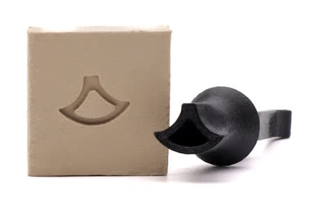 STEMPEL 13 PLAST STEMPEL  15MM ÅPEN FAKKEL