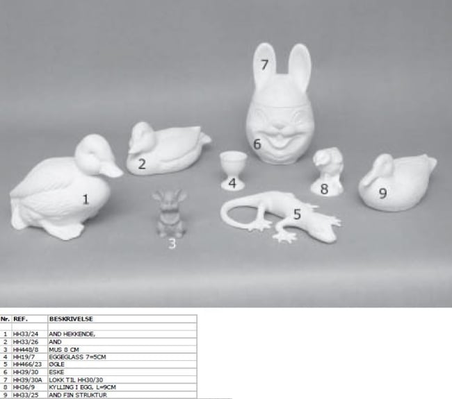 SKRIN/PÅSKEHAREHODE H=30CM