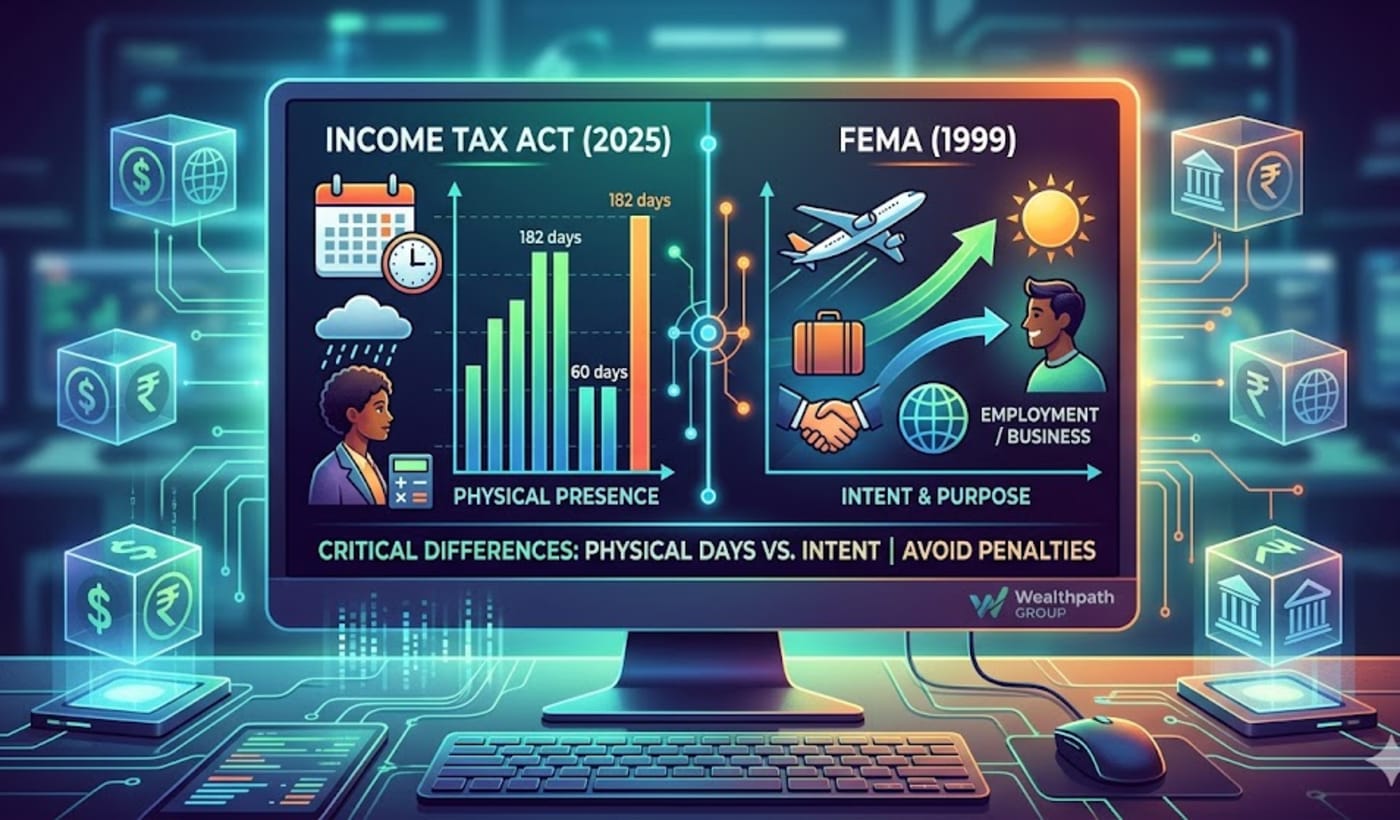 Residential Status Under FEMA vs. Income Tax Act 2025: The Critical Differences Every NRI Must Know