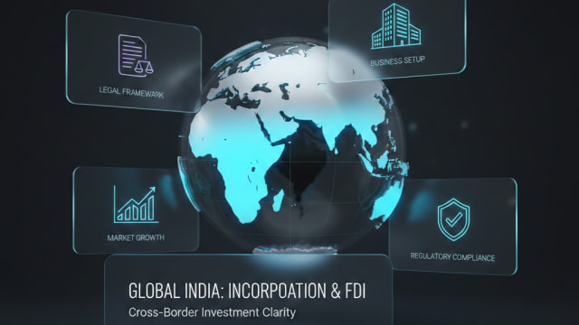 Company Incorporation in India and Foreign Investment (FDI Route): A Complete 2026 Guide for Global Entrepreneurs