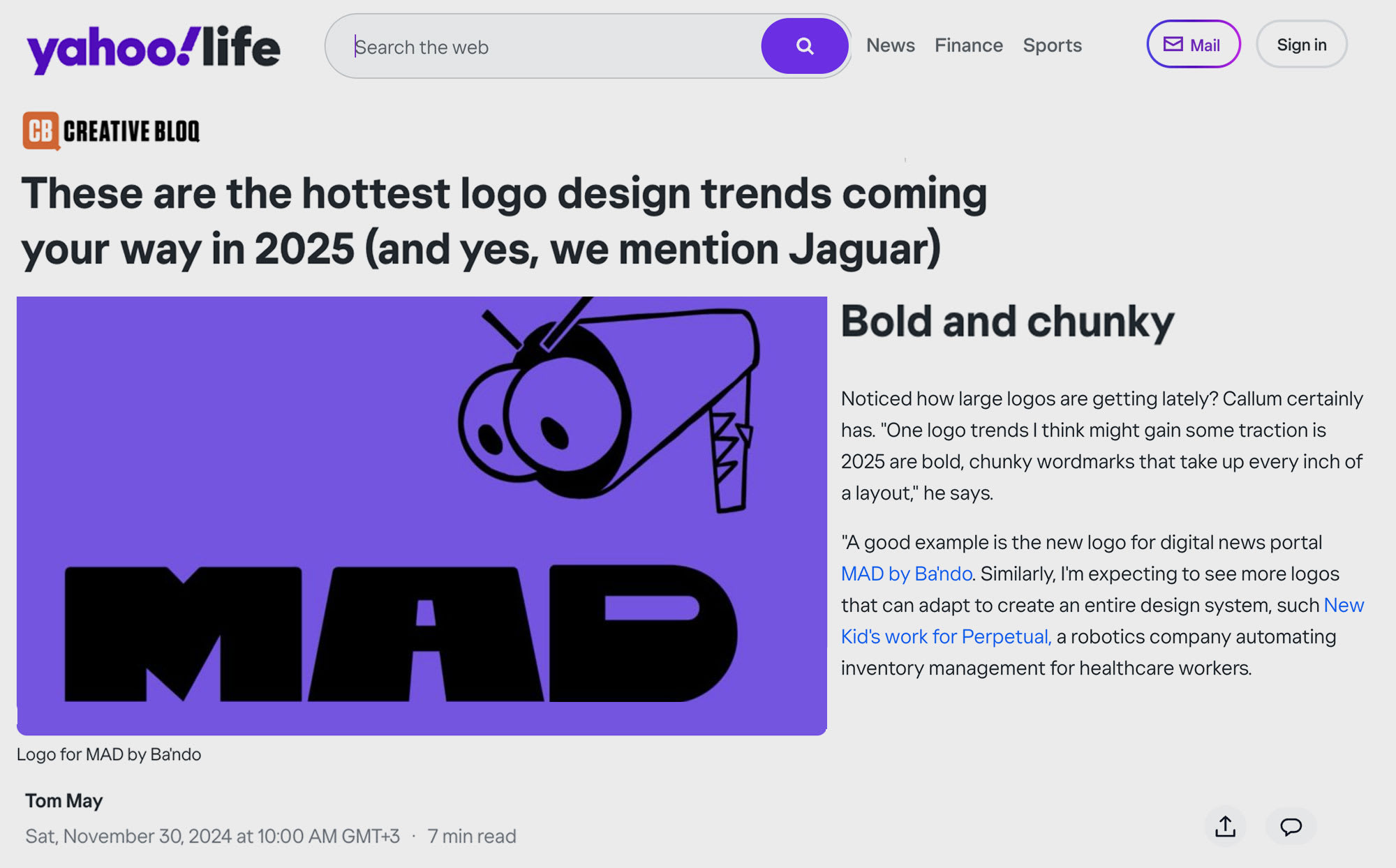 🔥 MAD is Among the Biggest Logo Design Trends for 2025! 🔥