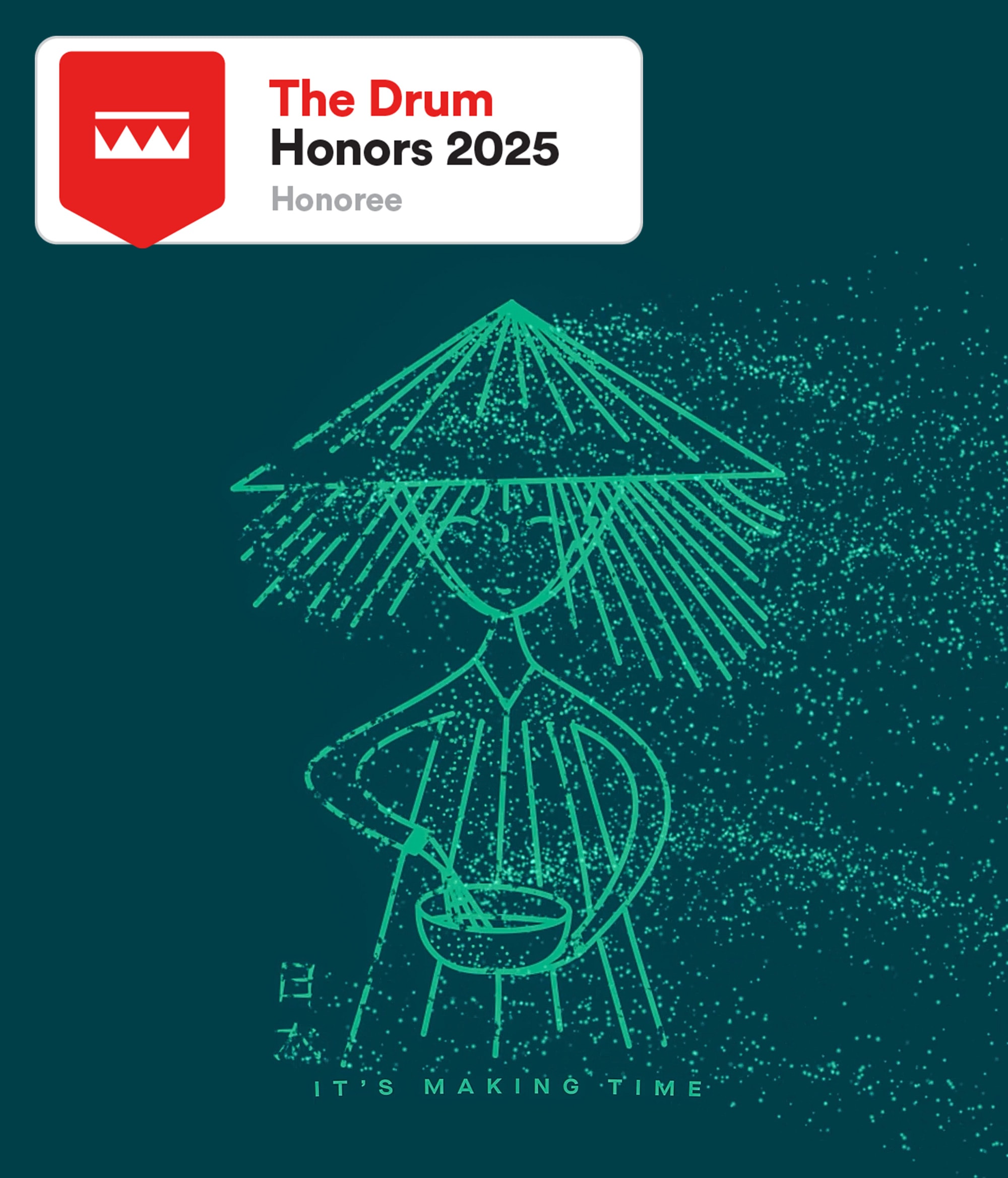 Proud to share:
Ba’ndo has been featured on the @The Drum Honors 2025 list.